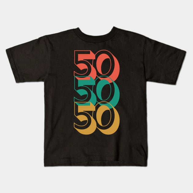 50 Year Old Gifts Vintage 1971 Limited Edition 50th Birthday Kids T-Shirt by Holly ship